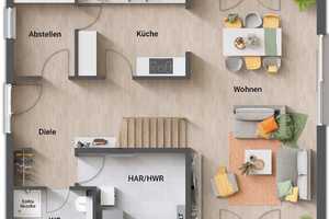 Gut geschnittenes Designhaus mit Arbeitszimmer auf schönem Grundstück in Zehlendorf – Berlin – Vorschaubild 5