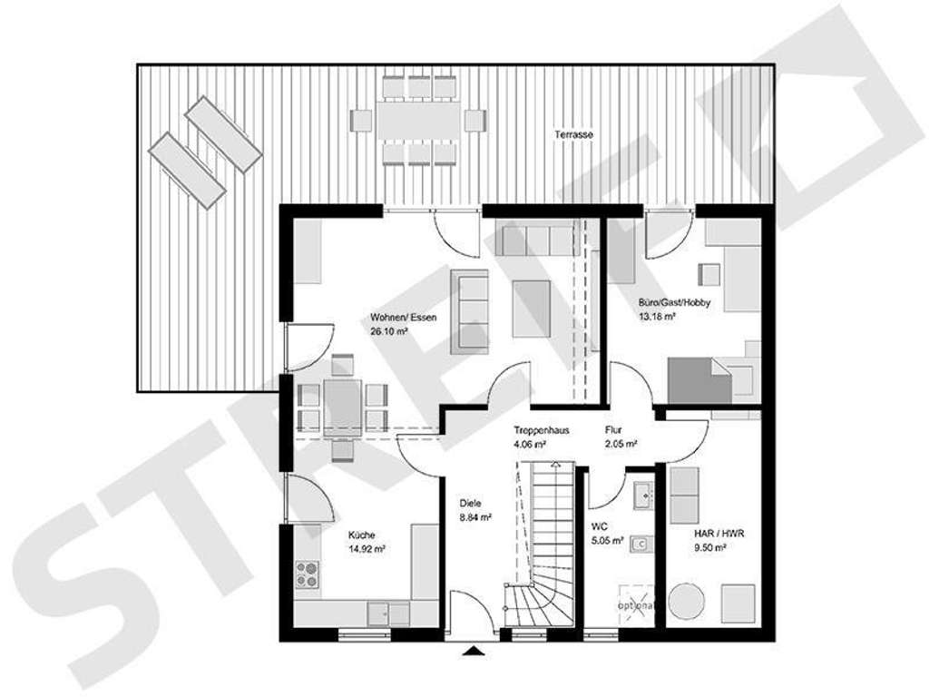 Immobilie in Emmerting - Ihr Traumhaus zum Familienglück mit Grundstück in ruhiger Wohngegend! - Bild 1