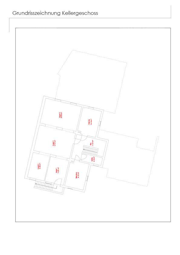 Grundriss Kellergeschoss
