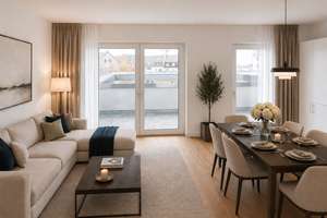 Moderne 2 Zimmer-Wohnung in Top Lage mit Einbauküche zum Erstbezug! – Die vollständige Adresse der Immobilie erhältst du vom Anbieter., 40223 Bilk, Düsseldorf – Vorschaubild 4