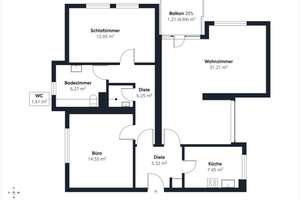 Ankommen und wohlfühlen: Moderne 3 Zimmer Wohnung mit Balkon und Garten – Die vollständige Adresse der Immobilie erhältst du vom Anbieter., 26131 Eversten, Oldenburg (Oldenburg) – Vorschaubild 20