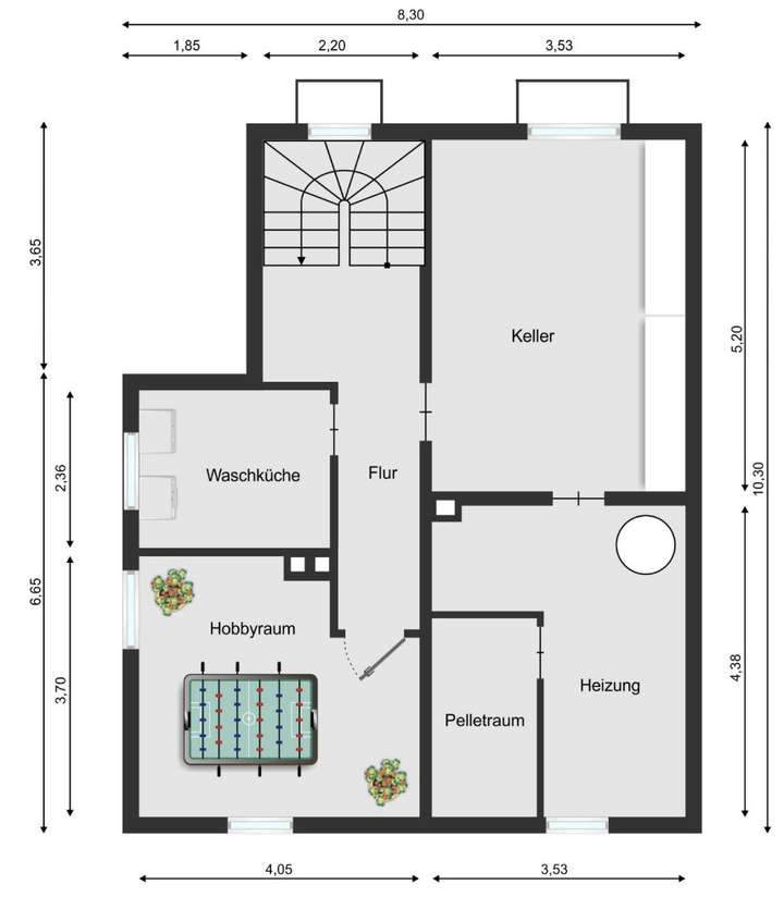 Grundriss KG