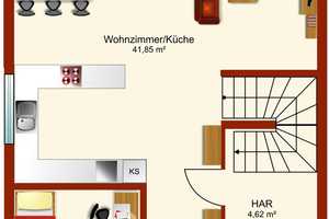Einziehen und Wohlfühlen. Doppelhaushälfte mit Terrasse, 2 Bädern usw. im Leipziger Süden – Leipzig (Kreis) – Vorschaubild 21