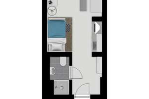 Modernes Neubau-Apartment mit Balkon, inkl. Möblierung–ideal für Eigennutzer und Kapitalanleger – Die vollständige Adresse der Immobilie erhältst du vom Anbieter., 86156 Kriegshaber, Augsburg – Vorschaubild 11