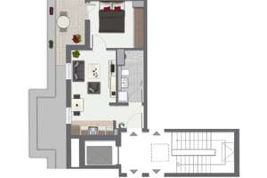 Moderne Etagenwohnung zur Miete mit Terrasse in Leipzig - Wentzel Dr. – Breslauer Straße 41, 4299 Stötteritz, Leipzig – Vorschaubild 6
