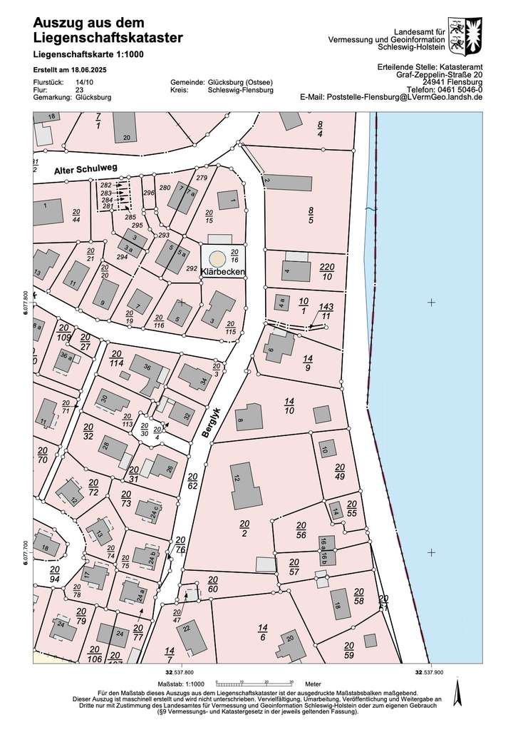 Flurkarte Flurstück 14/10