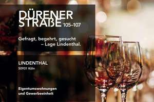 Erstbezug Neuausbau! 2-Zimmer Wohnung mit Dachterrasse auf der Dürener Straße 105! WE 10