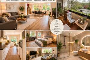 Charmante 3,5 Zimmer Wohnung mit Balkon nähe Rüttenscheider Stern !