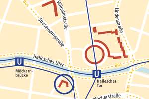 WBS erforderlich. Zentral wohnen am Halleschen Tor – Mehringdamm 8, 10961 Kreuzberg, Berlin – Vorschaubild 2