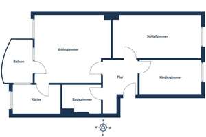 Bezugsfrei ab September: Gepflegte 3-Zimmer-Wohnung in Leipzig Mockau-Süd mit Balkon und TG – Die vollständige Adresse der Immobilie erhältst du vom Anbieter., 4357 Mockau-Süd, Leipzig – Vorschaubild 17