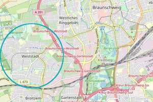 3-Zimmerwohnung  mit Westloggia & Gäste-WC in ruhiger, idyllischer Lage der Braunschweiger Weststadt – Braunschweig – Vorschaubild 5
