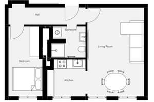 Charmante 2-Zimmer-Altbauwohnung mit großem Potenzial – 3. OG, lichtdurchflutet & zentral – Grünberger Strasse 19, 10243 Friedrichshain, Berlin – Vorschaubild 13