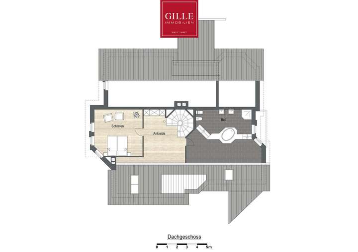 Grundriss Dachgeschoss