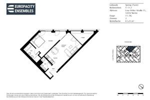 Live Modern, Live Central – Stilvolles 2-Raum-Apartment mit Loggia im ikonischen Spring Tower – Die vollständige Adresse der Immobilie erhältst du vom Anbieter., 10557 Moabit, Berlin – Vorschaubild 12