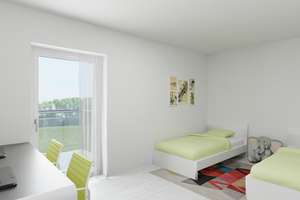 100m² Terrassenwohnung am Rüppurrer Schloss mit großer Terrasse, zwei Balkonen und Garage – Am Rüppurrer Schloss 3a, 76199 Weiherfeld-Dammerstock, Karlsruhe – Vorschaubild 38
