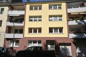 Drei-Zimmer-Wohnung in Düsseldorf-Gerresheim, Balkon, hell, zentral + ruhig, hofseitiger Garten