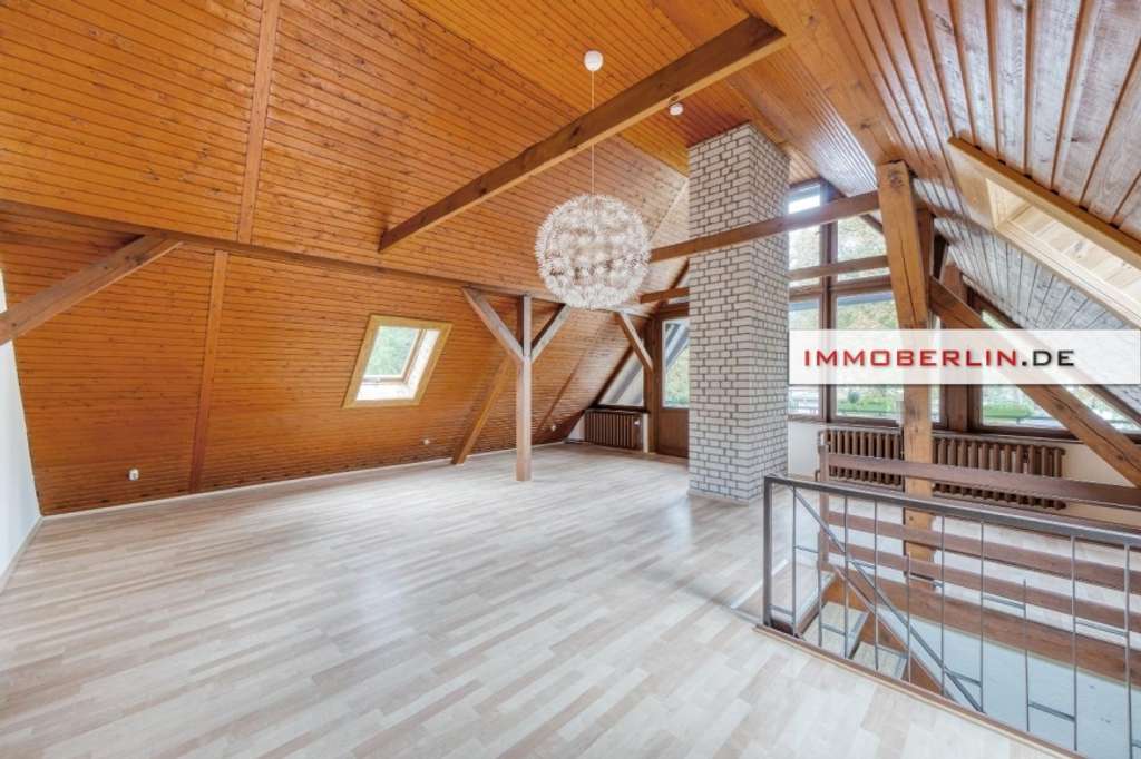 Immobilie in Birkenwerder - IMMOBERLIN.DE - Großartiges Haus mit harmonischem Sonnengarten, Südloggia & Garage in familienfreund - Bild 3