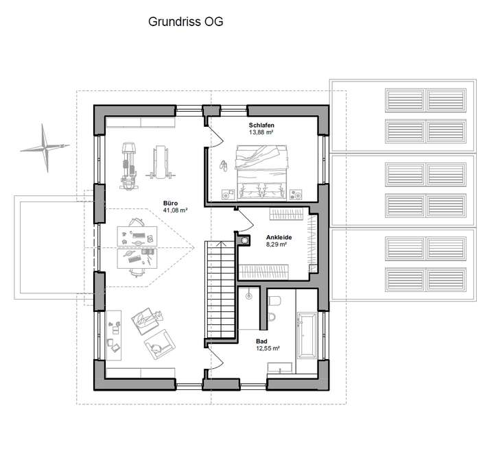 Grundriss OG