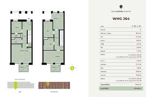 NEUES KAFFEEQUARTIER - Große 4 Zimmer-Maisonettewohnung – Johann-Jacobs-Straße 28, 28217 Überseestadt, Bremen – Vorschaubild 4