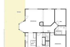 Im Sommer am Pool, im Winter am Kamin: Einfamilienhaus mit barrierefreier Einliegerwohnung  – Leipzig (Kreis) – Vorschaubild 23
