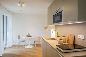 Vollmöbliertes Stadt-Apartment (WE16) an der Alten Bastei | mit Balkon, in Uninähe – Ludwigsallee 139, 52062 Hansemannplatz, Aachen – Vorschaubild 7