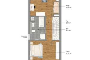 Moderne Doppelhäuser zum Familienpreis - "Alte Ziegelei" Marktheidenfeld  (Haus 8) – Die vollständige Adresse der Immobilie erhältst du vom Anbieter., 97828 Marktheidenfeld – Vorschaubild 11