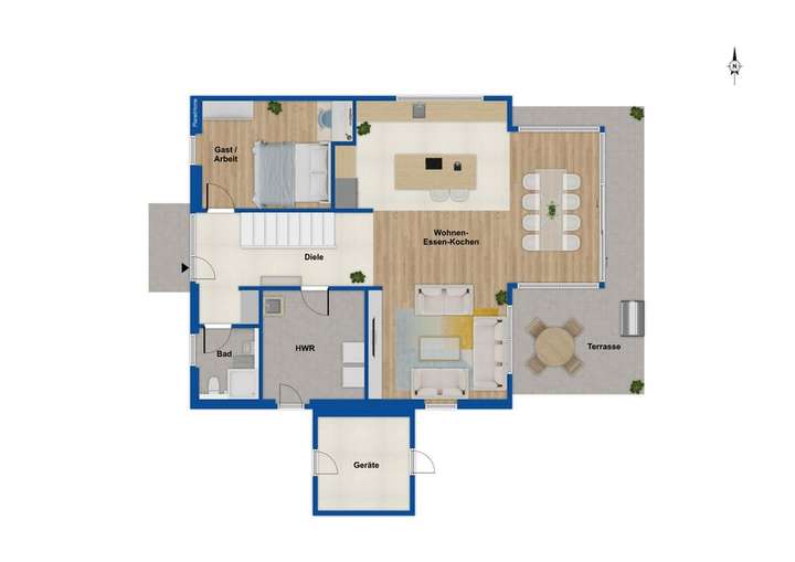 Grundriss Erdgeschoss