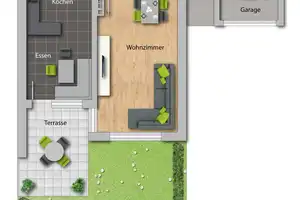 ImmoSpace *** TRAUMHAFTES WOHNEN IN RUHIGER LAGE ***DOPPELHAUSHÄLFTE MIT GARTEN *** – Augsburg (Kreis) – Vorschaubild 26
