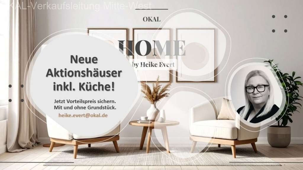 Immobilie in Karben - *Aktionshaus EINZUGSFERTIG inkl. Küche* auf 500m² Grundstück - STADTVILLA 187m² für Familie mit 2 Ki - Bild 0