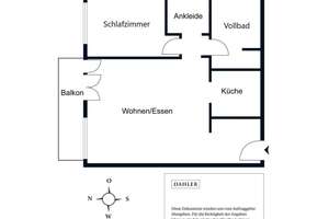 Vermietete 2-Zimmer-Wohnung im idyllischen Wohnquartier – Die vollständige Adresse der Immobilie erhältst du vom Anbieter., 14167 Lichterfelde, Berlin – Vorschaubild 10