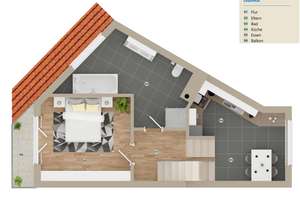 Einfamilien- Reihenhaus – Die vollständige Adresse der Immobilie erhältst du vom Anbieter., 79639 Grenzach-Wyhlen – Vorschaubild 20