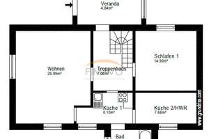 Familienfreundliches Einfamilienhaus mit großem Grundstück, Kamin, Nebengebäuden und viel Potenzial – Die vollständige Adresse der Immobilie erhältst du vom Anbieter., 1979 Lauchhammer – Vorschaubild 32