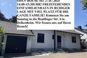 *NEU* ÖFFENTLICHE BESICHTIGUNG SO. 27.07.2025 14:00-15:30UHR UHR REUTLINGER STR. 4 DELKENHEIM! – Wiesbaden – Vorschaubild 1