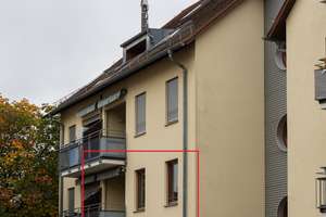 Renoviertes 1-Zi.-Apartment voll möbliert, in gepflegter Wohnanlage