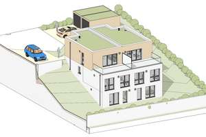 Neu**Besichtigung am So. 08.02. v. 11-12 Uhr**Mering** Neubau Doppelhaus in top Lage** – Hartwaldstraße 29 - 31, 86415 Mering – Vorschaubild 3