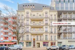 IMMOBERLIN.DE - Toplage! Exquisite Altbauwohnung mit großem Balkon am KaDeWe