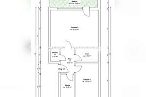 Tauschwohnung: Wohnküche und Balkon, neu renoviert gegen 2-3 Zimmer – Die vollständige Adresse der Immobilie erhältst du vom Anbieter., 20259 Eimsbüttel (Ortsteil), Hamburg – Vorschaubild 2