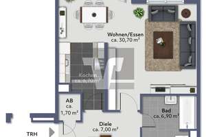 SCHWETZINGEN: Großzügige 3 Zimmerwohnung mit Pkw-Abstellplätzen - Nahe Schlosspark! – Die vollständige Adresse der Immobilie erhältst du vom Anbieter., 68723 Schwetzingen – Vorschaubild 12