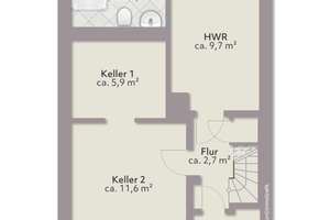 Bremen - Oslebshausen: Reiheneckhaus mit Garten und Garage in ruhiger Wohnlage – Die vollständige Adresse der Immobilie erhältst du vom Anbieter., 28239 Oslebshausen, Bremen – Vorschaubild 23