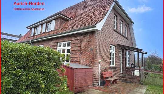 Bild von Am Dornumersieler Tief: Doppelhaushälfte mit Altbaucharme in Dornum!