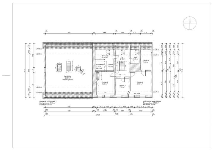 Grundriss Dachgeschoss
