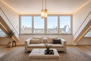 Maisonette-Dachgeschosswohnung im Heusteigviertel mit privatem Liftzugang, Dachterrasse und Garage – Die vollständige Adresse der Immobilie erhältst du vom Anbieter., 70180 Heusteigviertel, Stuttgart – Vorschaubild 2