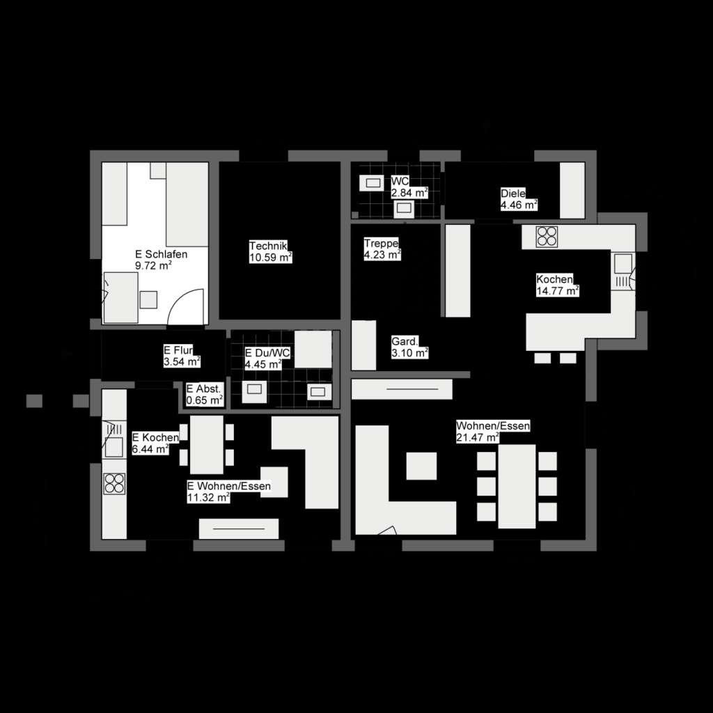 Immobilie in Fridolfing - Generationenwohnen oder Kapitalanlage: Haus mit zwei Wohneinheiten in Friedolfing - Bild 1