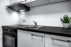 wunderschönes modernes ein Zimmer Apartment im Herzen Münchens (Viktualienmarkt) 306 – Aventinstraße 32, 80469 Gärtnerplatz, München – Vorschaubild 7