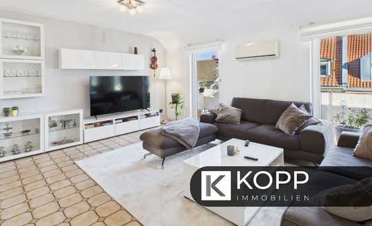 Stilvolles Penthouse mit Weitblick: 4,5 Zimmer und großer Dachterrasse in Mannheim