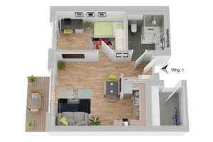 KfW-40-QNG Neubauprojekt in Schloss Neuhaus – Zukunftsorientiert wohnen & nachhaltig investieren – Die vollständige Adresse der Immobilie erhältst du vom Anbieter., 33104 Schloß Neuhaus, Paderborn – Vorschaubild 3