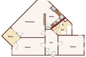 Gelegenheit: Gut geschnittene 3-Zimmer-Wohnung mit Balkon in gepflegter Wohnanlage! – Schönhauser Straße 102 a, 13127 Französisch Buchholz, Berlin – Vorschaubild 12