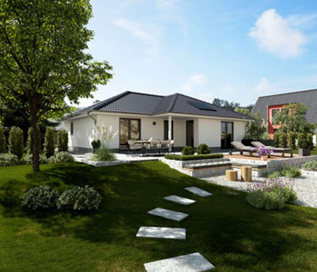 Winkelbungalow schlüsselfertig - überdachte Terrasse - zum Wohlfühlen Innen und Außen - Nähe Malente
