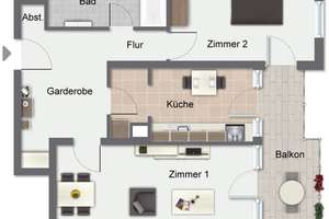 Top Lage: Renovierte 2-Zimmer-Wohnung mit Balkon
und Tiefgaragenstellplatz in HD-Handschuhsheim – Die vollständige Adresse der Immobilie erhältst du vom Anbieter., 69121 Handschuhsheim, Heidelberg – Vorschaubild 24