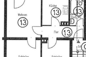 Freie, moderne 3 Zimmer mit XXL-Loggia und traumhaftem Grünblick *inkl. Einbauküche *Energieklasse C – Hasselsstraße 41, 40599 Hassels, Düsseldorf – Vorschaubild 13